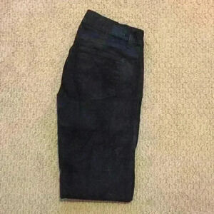 Paige coated denim black jeans